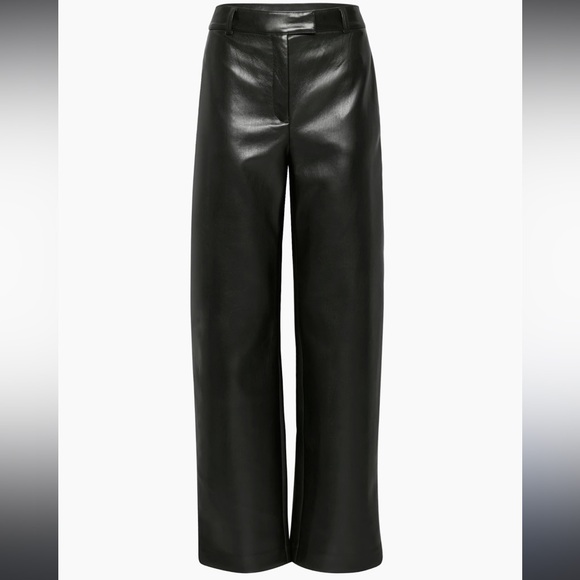 Babaton Pants - Babaton Vegan Leather Pant Sz.4 sold at Aritzia